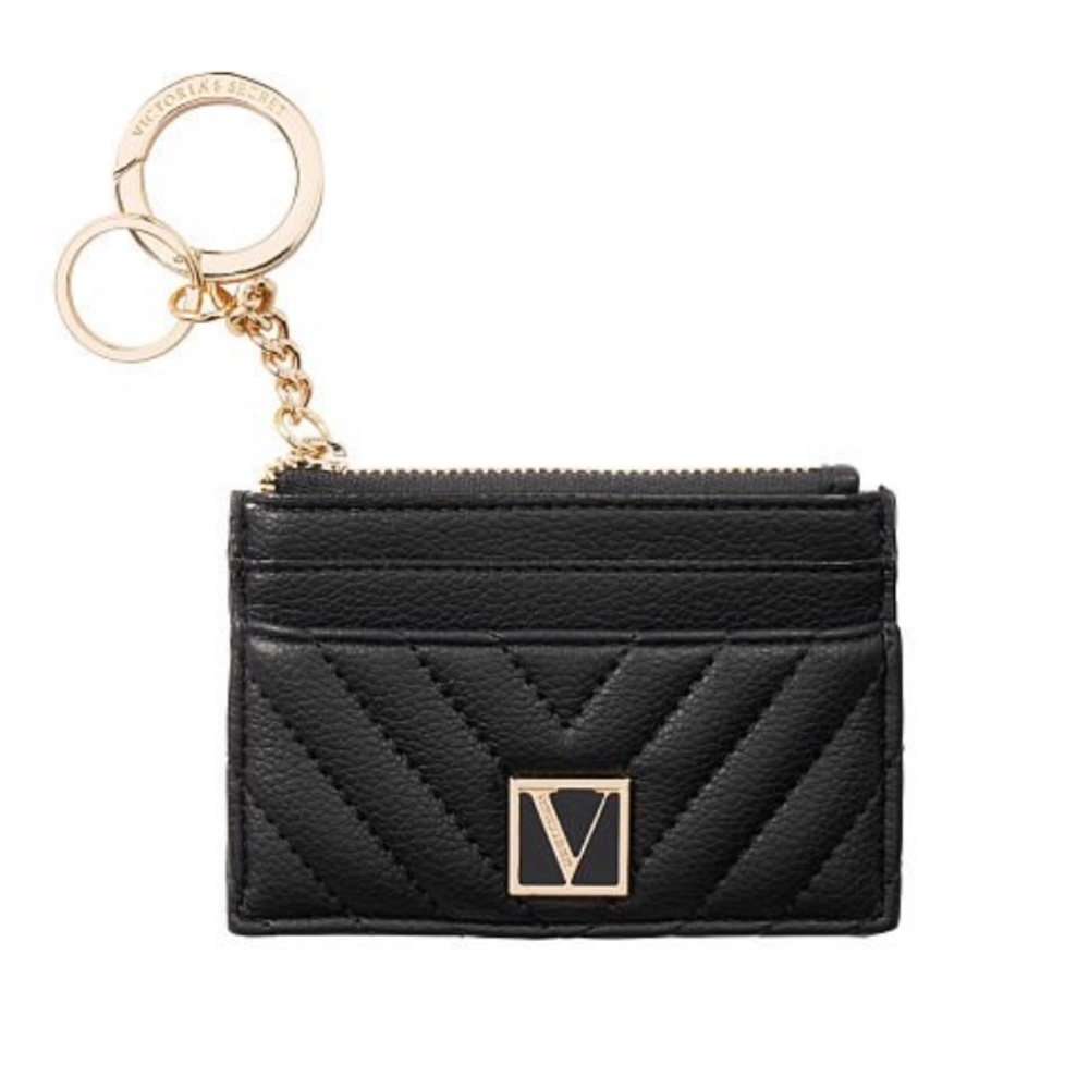NEW. VICTORIA’S SECRET. The Victoria Card Case Keychain